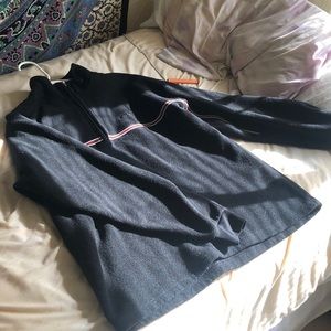 Vintage Fila half zip up with stripes